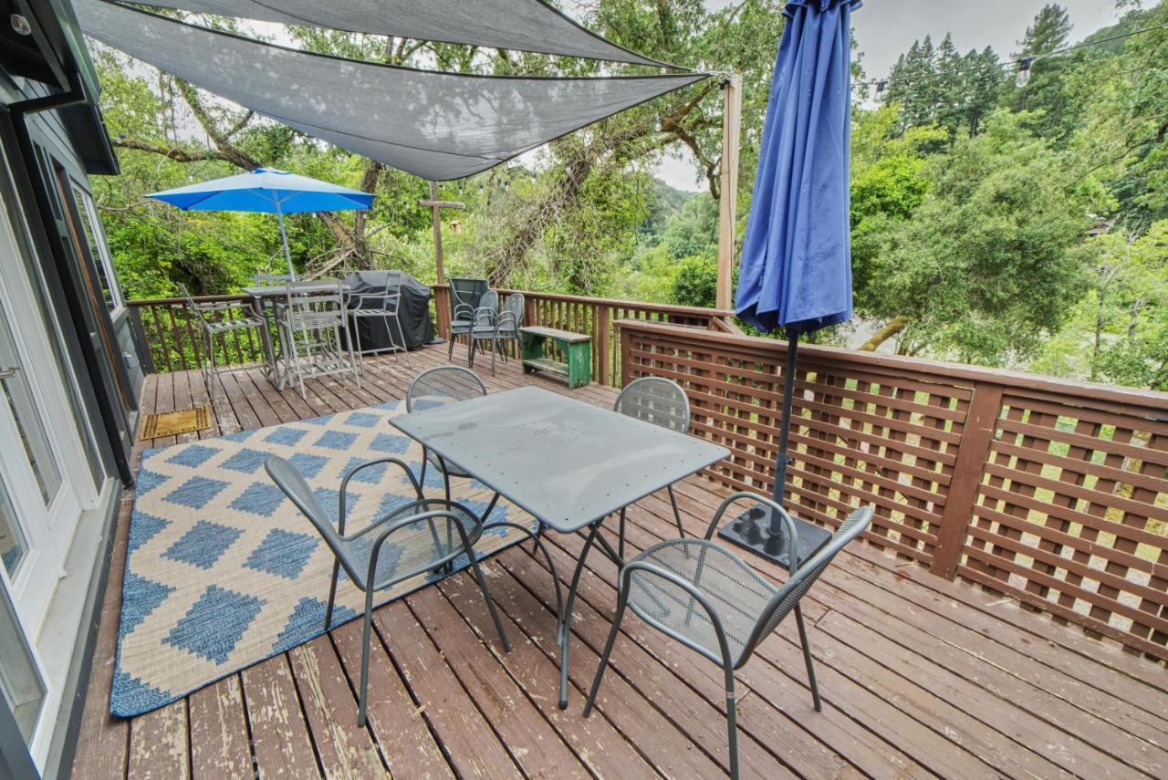 Rivers Breeze Relaxing Riverside Cabin With Private Suite Kayaks Healdsburg Esterno foto
